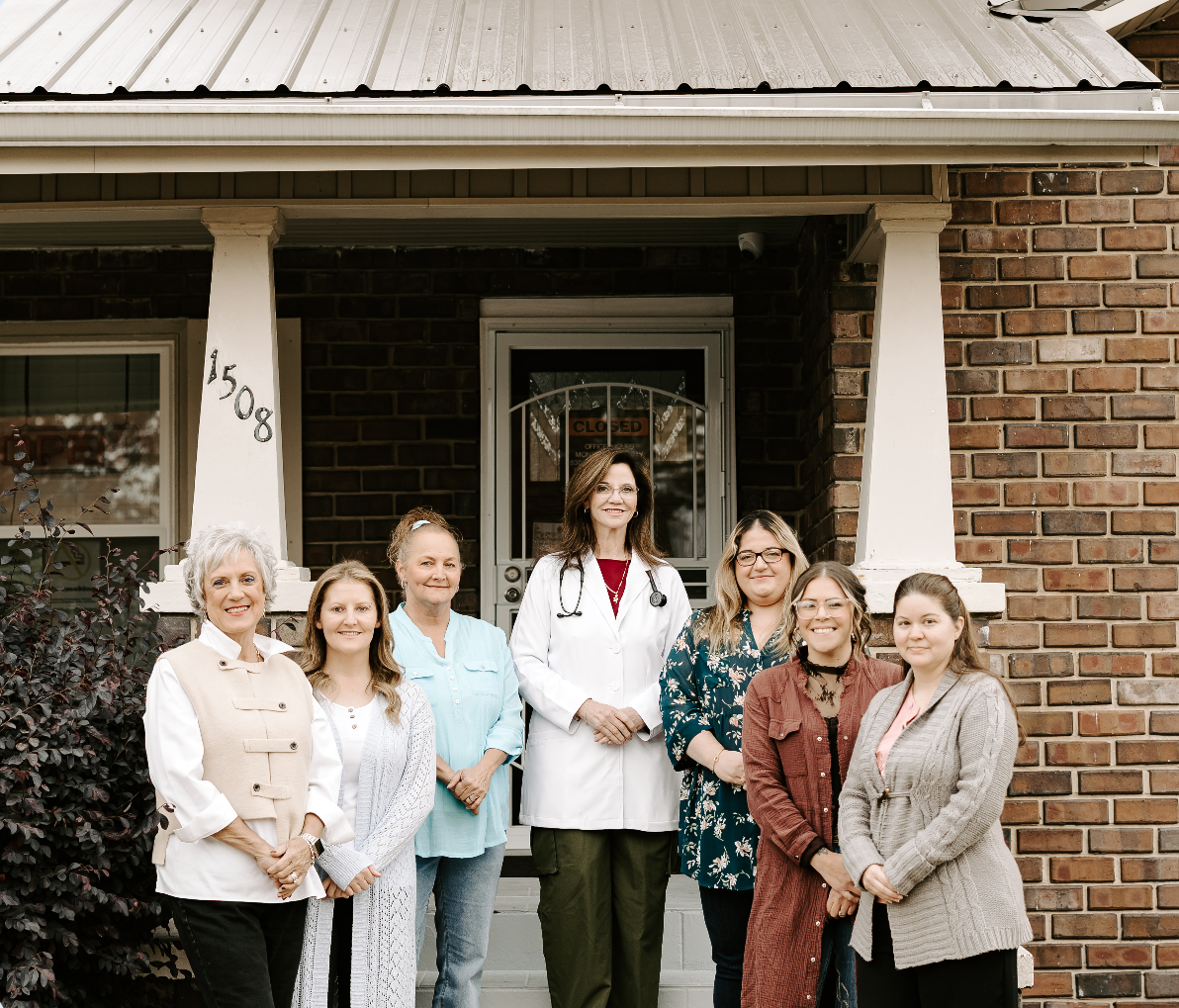 The In Good Health team outside 1508 Tombras Ave, Chattanooga TN